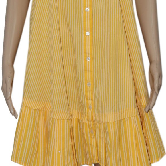 Free People Be Real Mini Dress Striped Printed Smocked NWT S & M - Picture 7 of 9